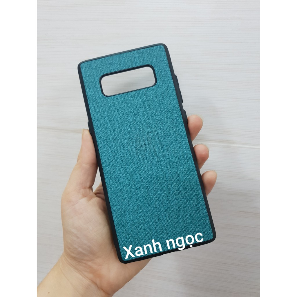 Ốp lưng Samsung Note 8, Note 9  vải jean siêu chất