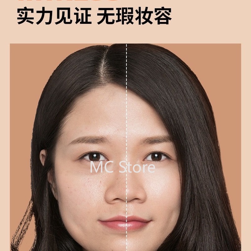 Kem che khuyết điểm hai tông màu Bianka Aqua / Không thấm nước và mồ hôi / Lớp trang điểm lâu trôi / Không gây bết dính / Điều chỉnh tông màu da / Không để lại dấu vết