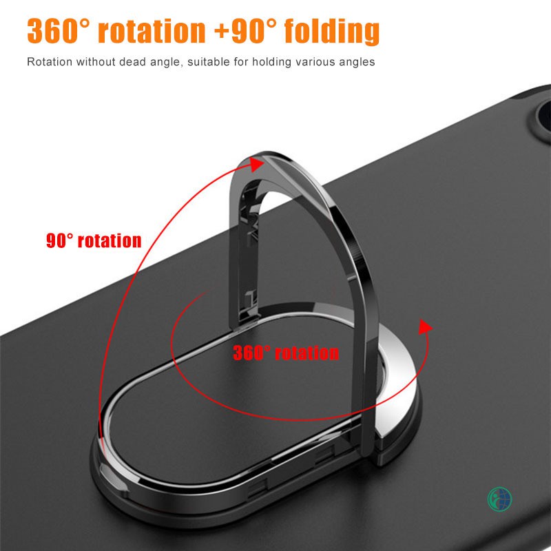 Ready Stock Smartphone Finger Ring Holder 360 Degree Ultra-thin Tablet Holder Stand Magnetic Mobile Phone Stand Holder @vn