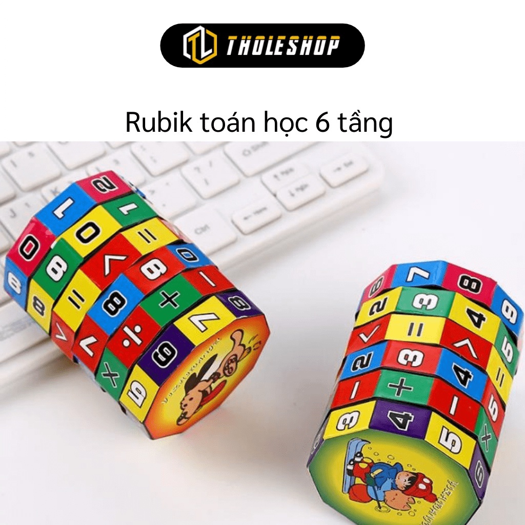 [SGD] Rubik Toán Học - Đồ Chơi Trí Tuệ Bằng Gỗ Nhiều Phép Tính Giúp Bé Phát Triển 4369