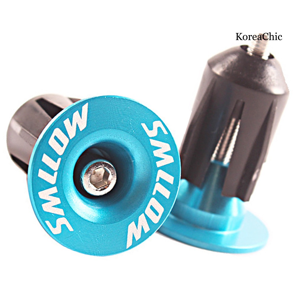 Bộ 2 nút bịt đầu tay cầm cho xe đạp bằng hợp kim nhôm