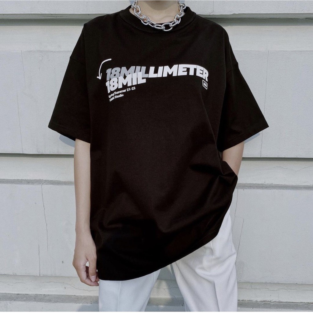 Áo Thun 18.MM. Ulzzang Unisex  (FORM THOẢI MÁI) chất cotton 100% cực đẹp(V126)