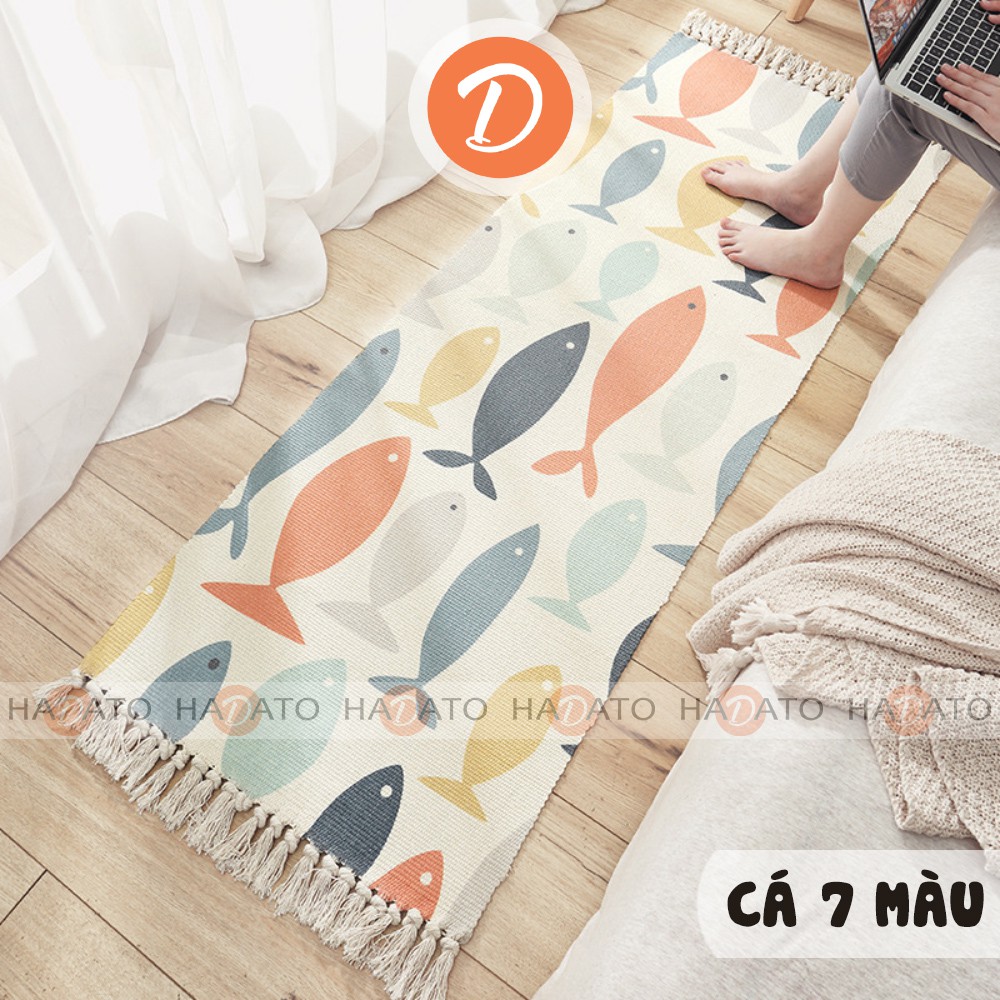 Thảm vintage THẢM scandinavian phong cách vintage có đế chống trượt CAO CẤP VOL6 - TR 6