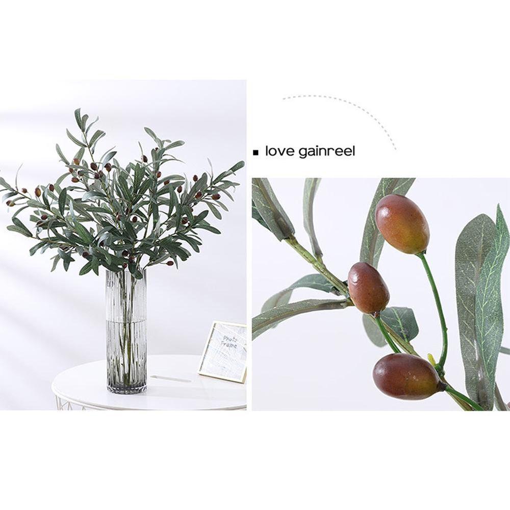 Nhánh Cây Ô Liu Nhân Tạo Độc Đáo Trang Trí Nhà Cửa / Tiệc Cưới