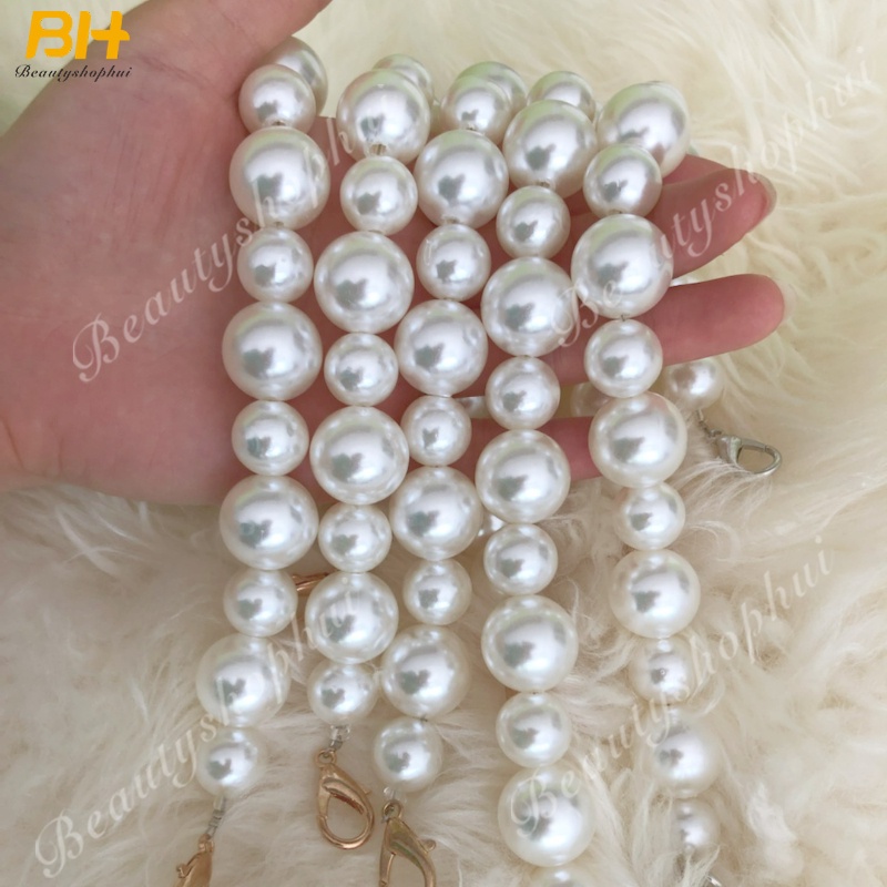 Dây Ngọc Trai Giả Đeo Túi Xách Thời Trang