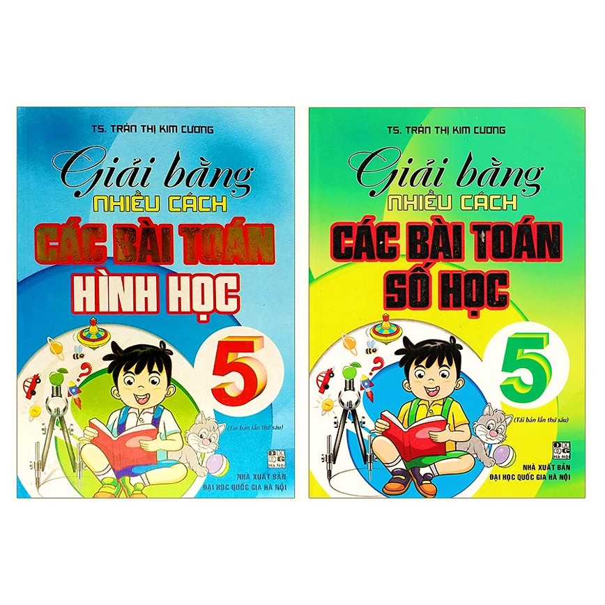 Sách - Combo Giải Bằng Nhiều Cách Các Bài Toán 5