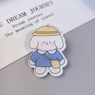 Ghim cài áo phong cách hoạt hình kiểu dáng Hàn Quốc dễ thương sáng tạo