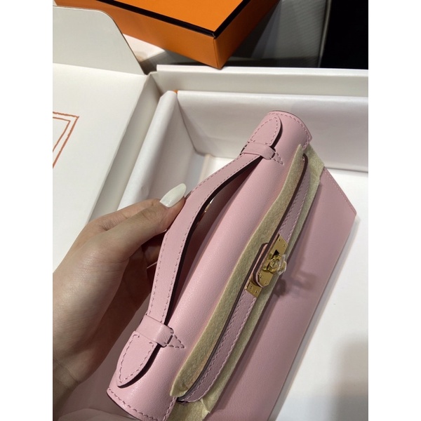 Túi xách Hm cầm tay sc khâu máy sz 22 sẵn ship