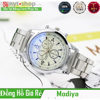 Đồng Hồ Nam Modiya Dây Thép Không Gỉ