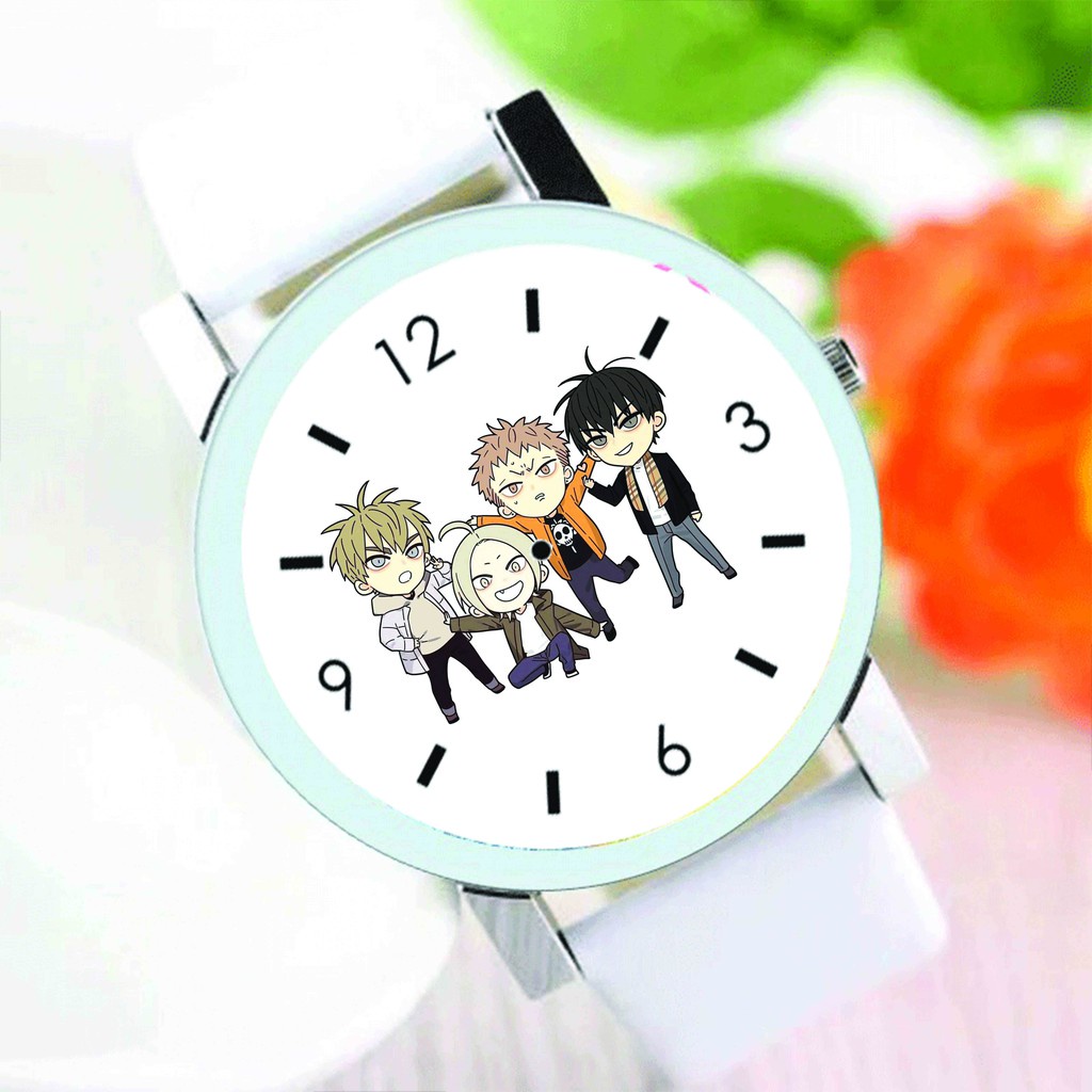 Đồng hồ đeo tay nam nữ IN HÌNH 19 Days Old Xian anime chibi thời trang dễ thương