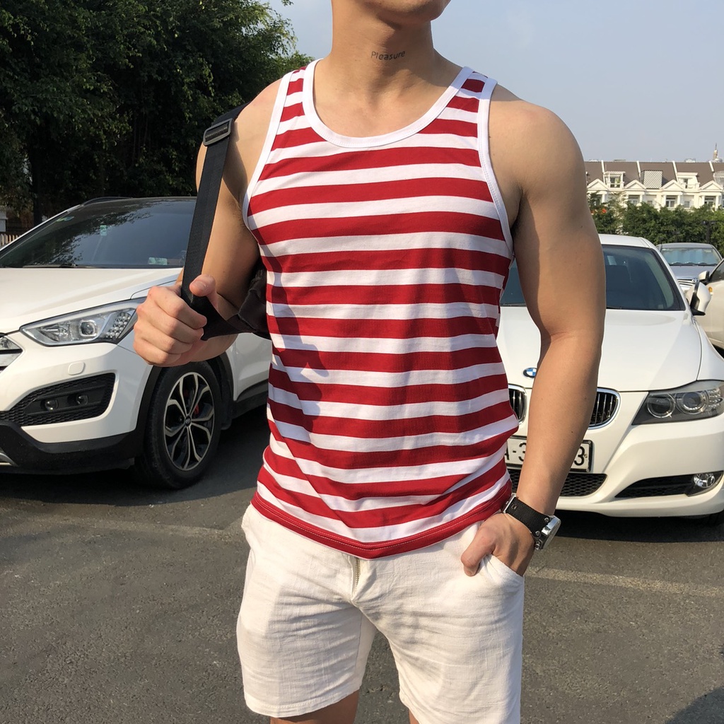 [Hàng Mới Về] Áo Ba Lỗ Đẹp Chất Vải Cotton Cực Mát Mẻ Và Thời Thượng Anh Em Có Thể Mặc Nhà, Đi Chơi, Du Lịch Hay Tập Gym
