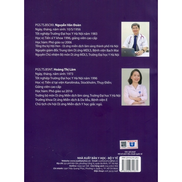Sách - Bài giảng dị ứng miễn dịch lâm sàng