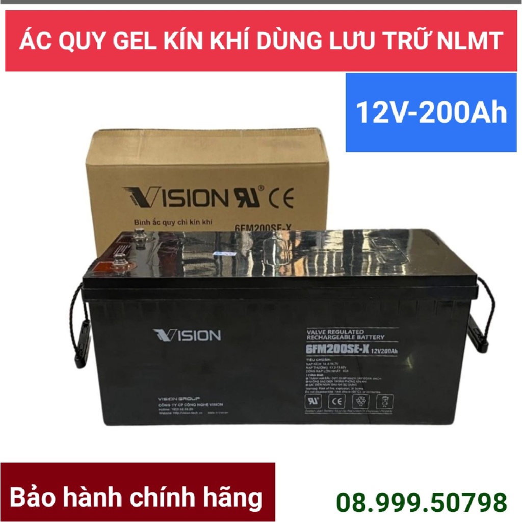 Bình lưu trữ NLMT VISION 6FM200SE-X
