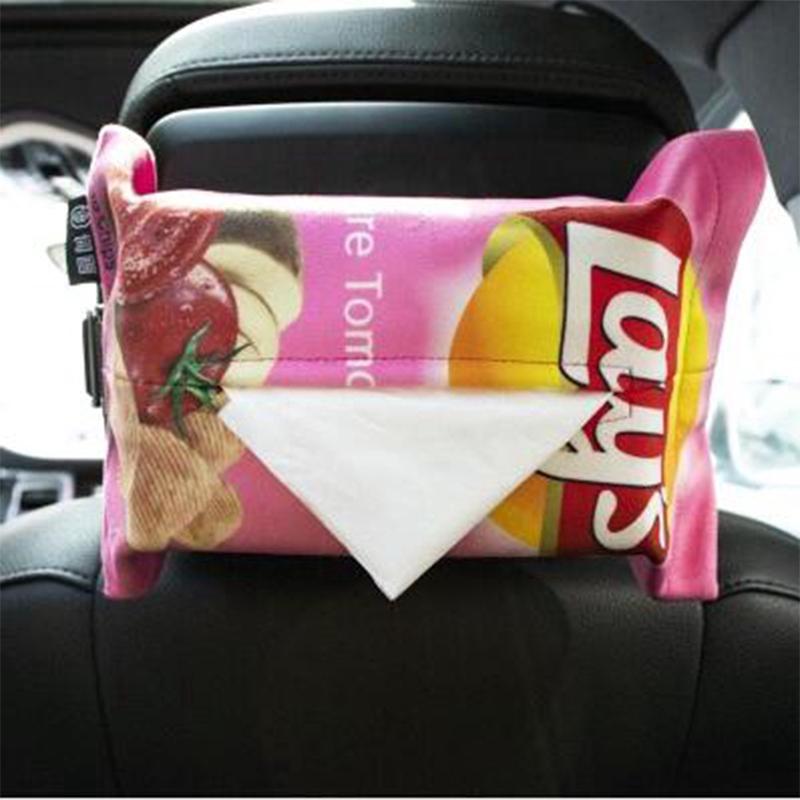 cartoon Túi đựng khăn giấy cuộn họa tiết sáng tạo