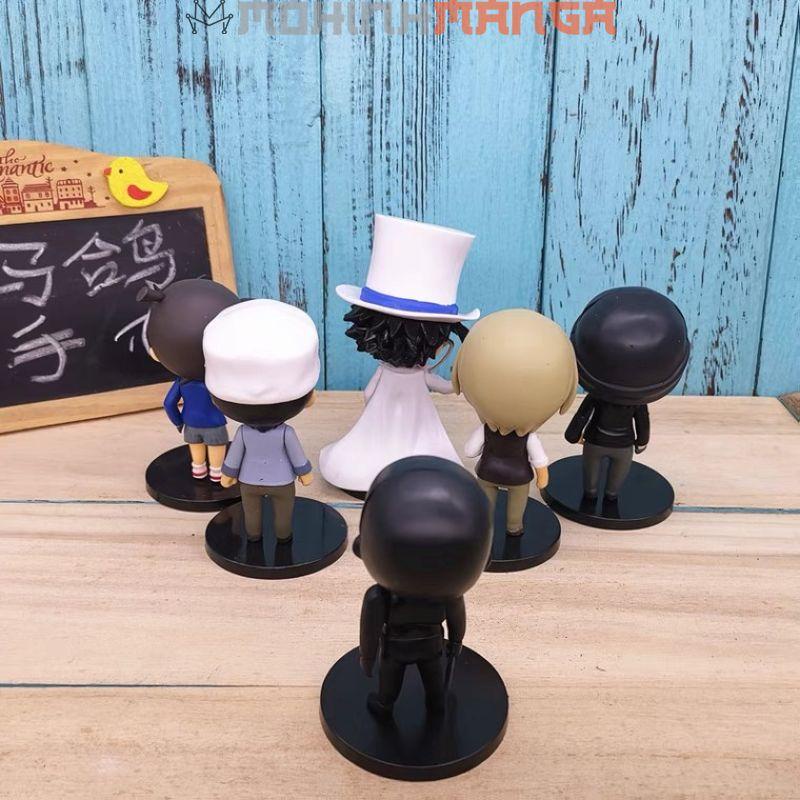 [CÓ QUÀ] Mô hình 6 nhân vật Kaito Kid Conan Amuro Tooru Shuichi Akai Hanzawa Hattori Heij cao 12cm