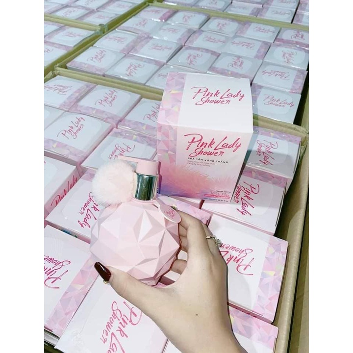 Sữa Tắm Xông Trắng Pink Lady Shower Sáng Mịn Da Toàn Thân -Minmin.cosmetic