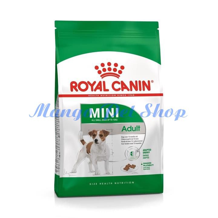 Thức Ăn Cho Chó Royal Canin Mini Adult Bao 8kg