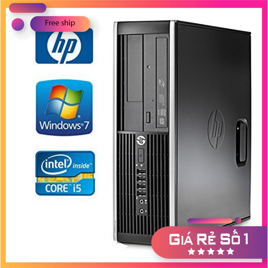 Cây máy tính để bàn HP 6200 Pro Sff (CPU i5 2400, Ram 4GB, HDD 500GB, DVD)