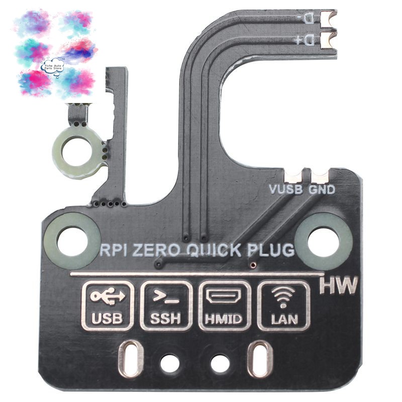 Bộ 2 Bảng Mạch Chuyển Đổi Micro Usb Sang Type A Usb Cho Raspberry Pi Zero V1.3 / Zero W Ethernet