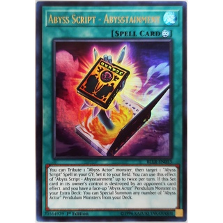 Abyss Script - Abysstainment |EN| Ultra Rare