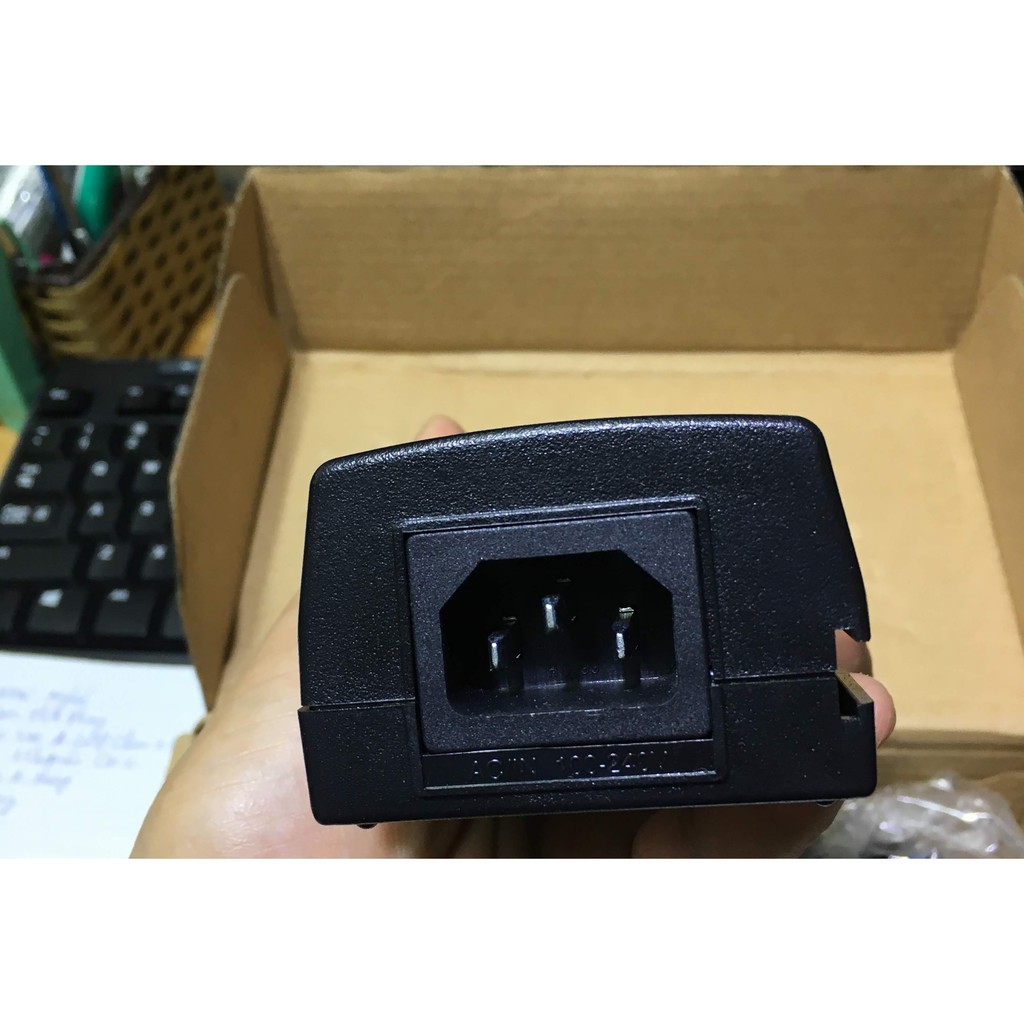 Nguồn POE Gigabit Ịnector PSE801G Adapter POE 1G, 48-56V/30W 10/100/1000