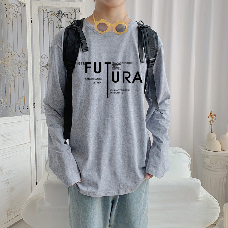 Áo thun Cotton đen dài tay M-5XL | BigBuy360 - bigbuy360.vn