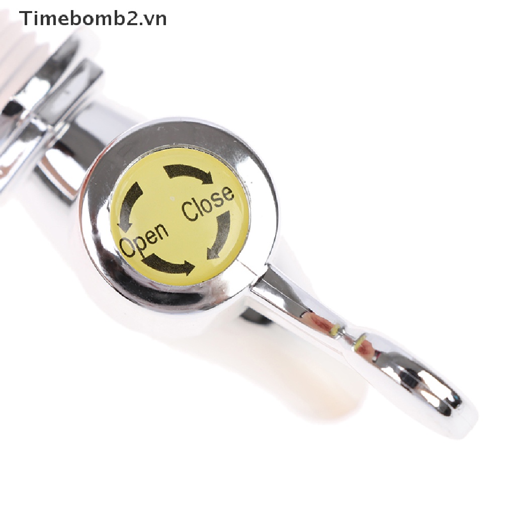 Bộ 2 Vòi Thủy Tinh Bạc 17mm Cho Rượu Vang