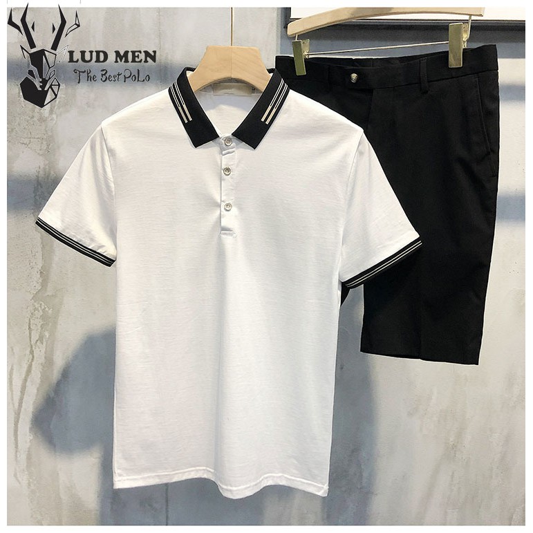 Áo polo - Áo polo nam đẹp - Chất liệu cotton mềm mịn, dầy dặn, hoạt động thoải mái, thấm hút mồ hôi tốt