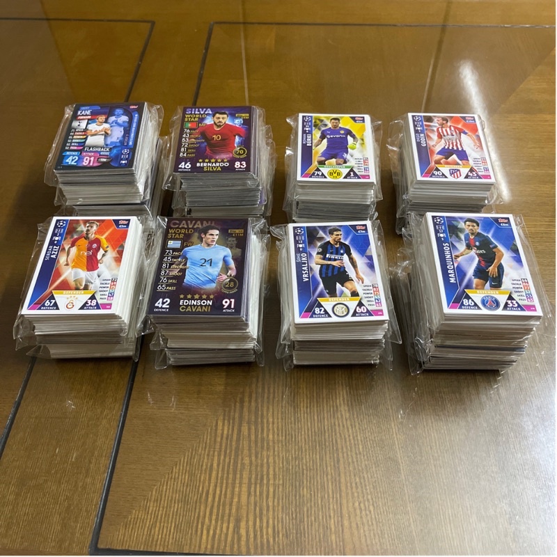 Thẻ cầu thủ bóng đá Match Attax;Panini