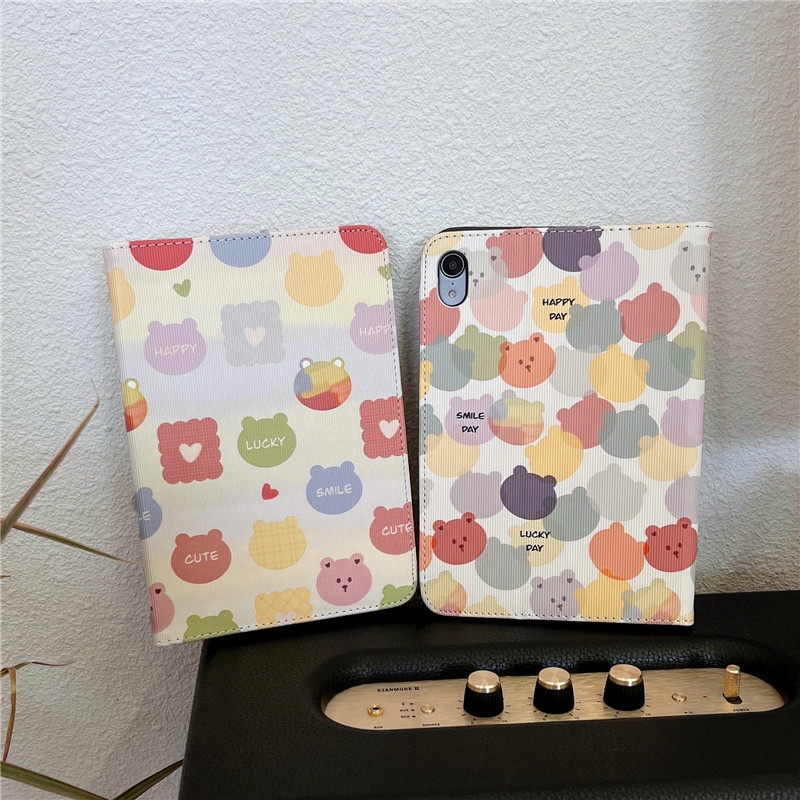 Ốp Máy Tính Bảng Da PU Có Đế Cho iPad Mini /Air 1 2/Pro 9.7/4th 5th 6th 2017 2018/7th 8th 9th Gen 2019 2020 2021