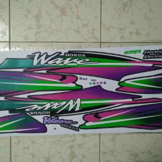 Bộ tem Wwave 100 Thái 98 màu đen