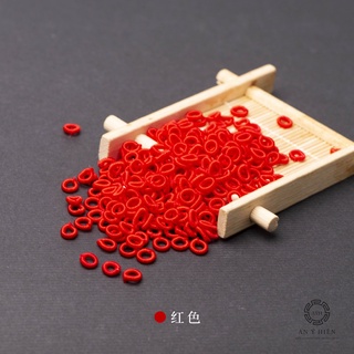 2 cặp Chốt chặn kim sa đỏ ( An Ý Hiên)
