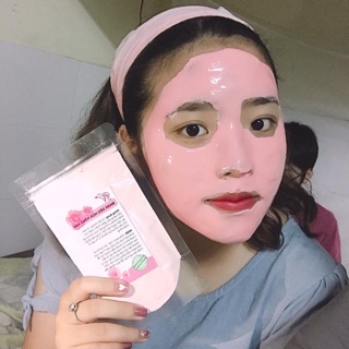 Mask mặt nạ dẻo hoa hồng Hàn