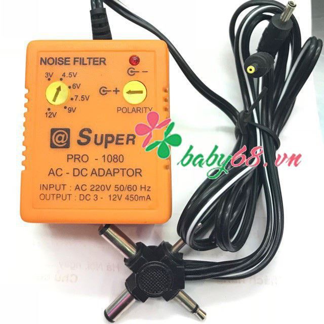 Cục sạc ( adaptor ) nôi Hoàng Thành - Nguồn Adapter đa năng