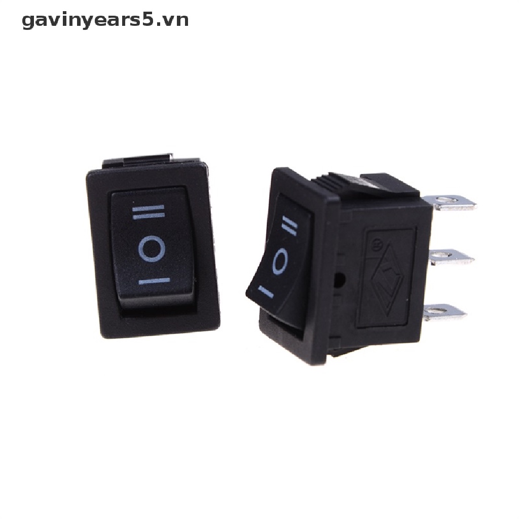 Set 5 công tắc On / Off 3 Pin AC 6A / 250V 10A / 125V