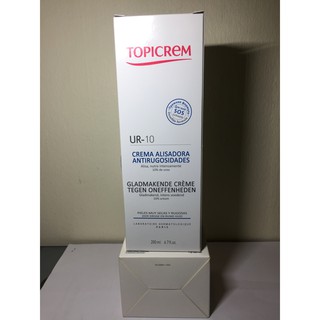 Topicrem UR-10 Kem dưỡng ngăn ngừa khô nứt da, làm mềm mịn da Anti-Roughness Smoothing Cream 200ml ráp