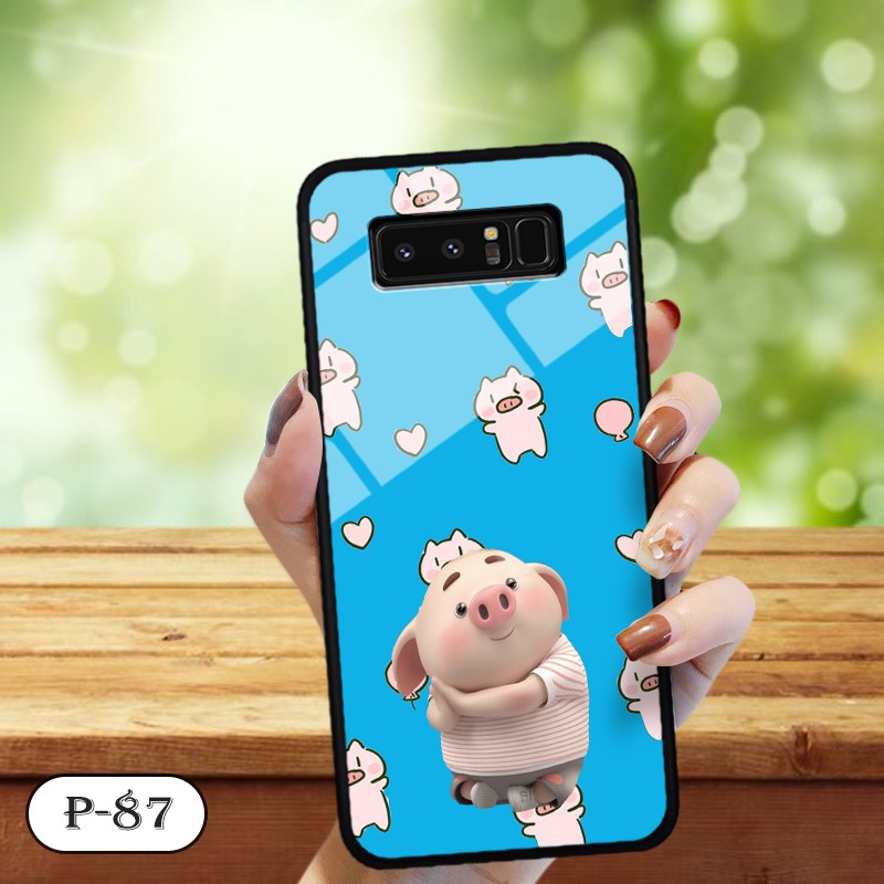 Ốp kính in hình cute SAMSUNG NOTE 8