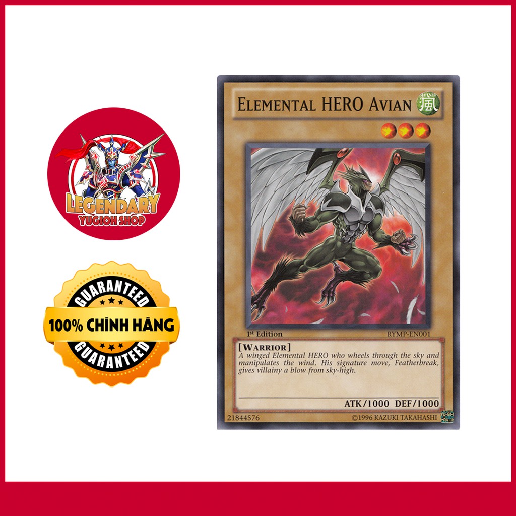 Elemental Hero Avian Art Mới