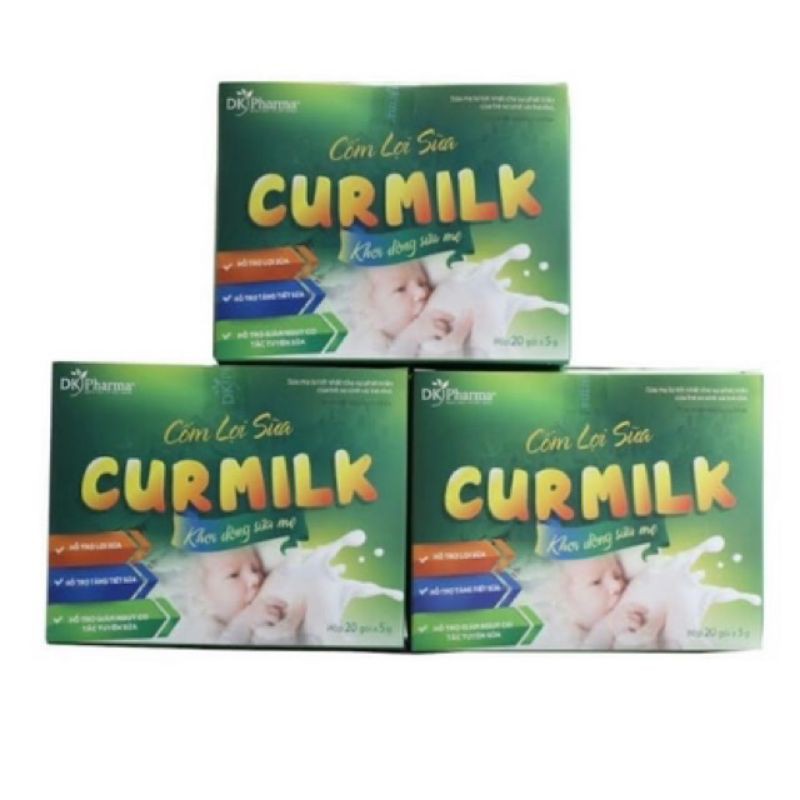 Cốm lợi sữa Curmilk ( hộp 20 gói)