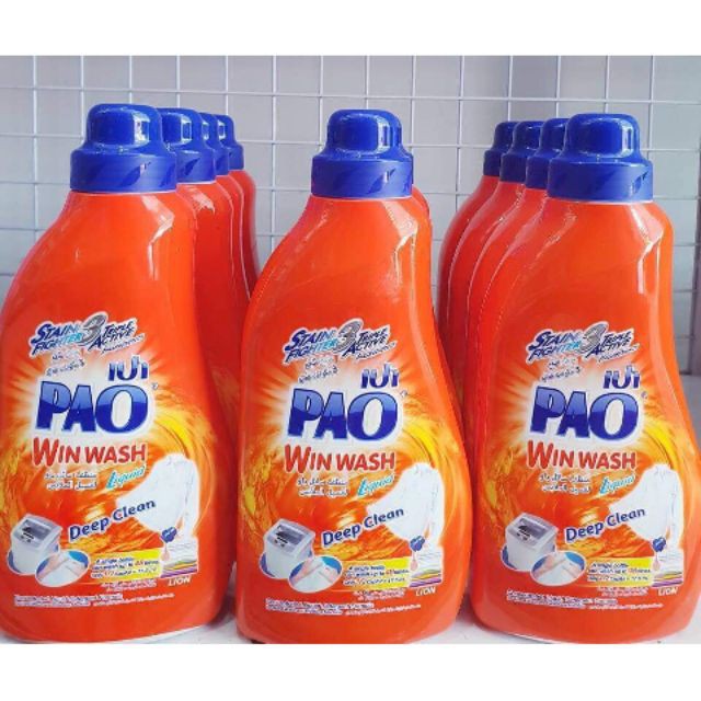 &lt;&lt;Chính Hãng Thái Lan&gt;&gt; Nước giặt PAO 850ml Thái Lan