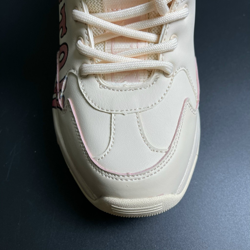 Giày Sneaker Boston Hồng In 3d Full Box Túi Xách Giày Thể Thao Nam Nữ Tăng Chiều Cao