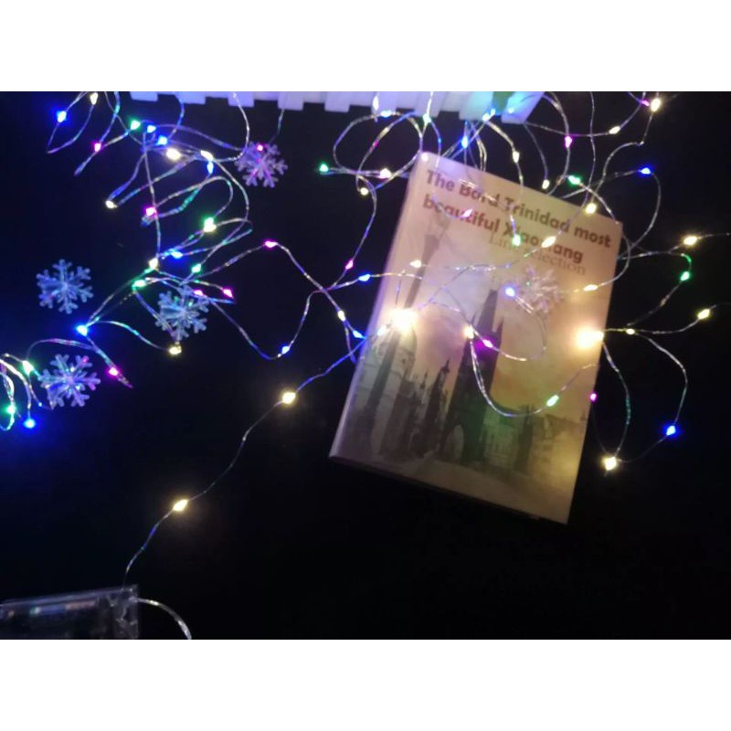 (Pin AA, không kèm pin) Dây đèn led đom đóm Fairy light trang trí decor