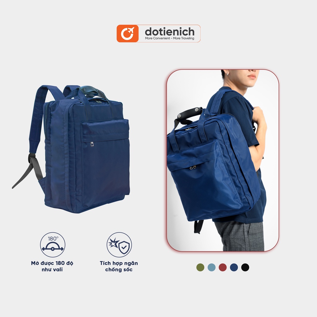 Balo du lịch đa năng thời trang nam nữ ĐỒ TIỆN ÍCH Travel Multi Backpack laptop 17'', chống nước