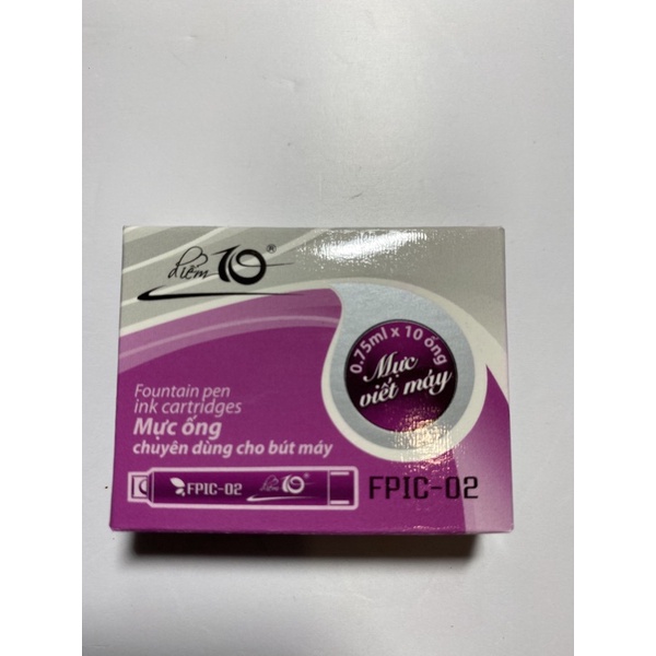 Bút máy sử dụng ống mực FTC-08.