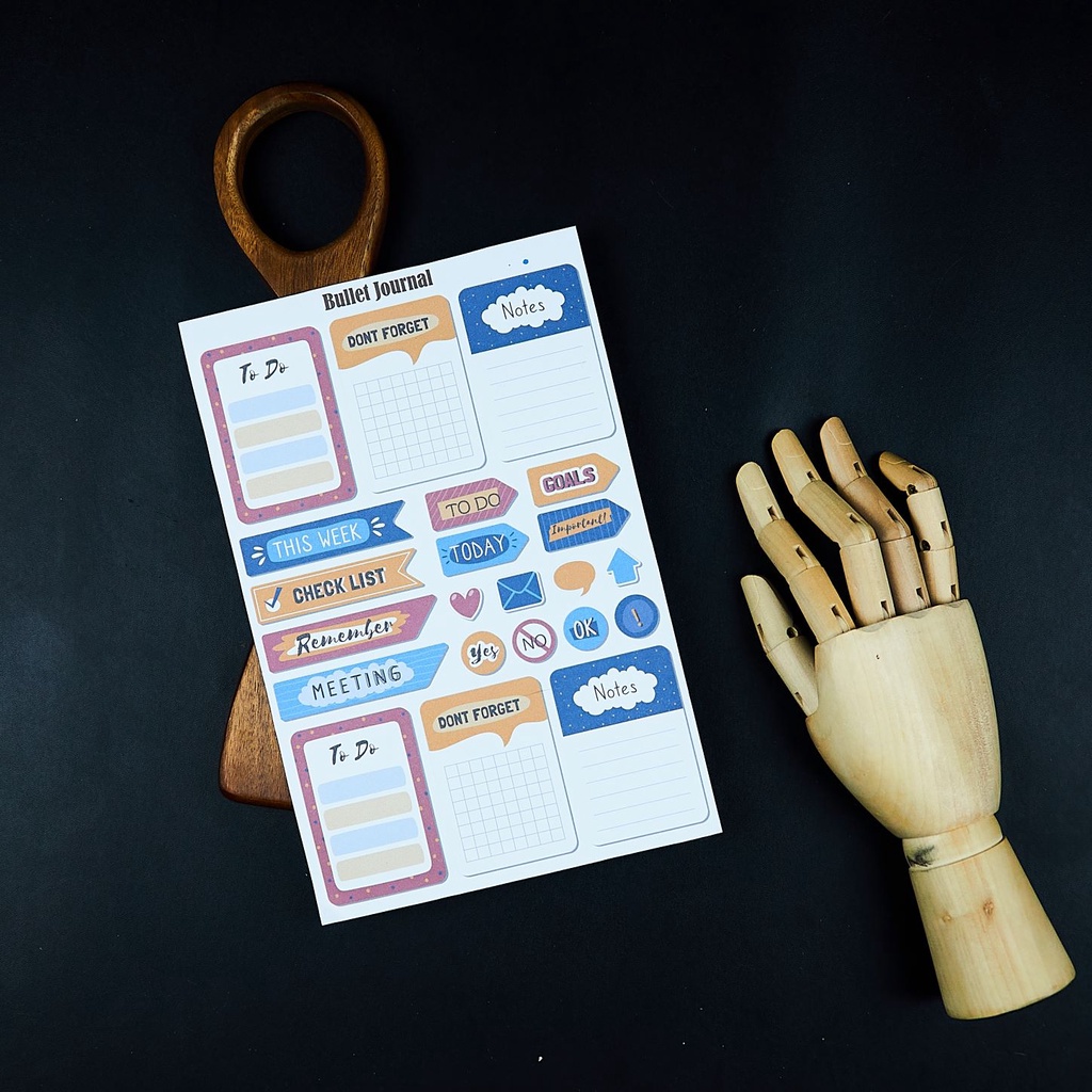 Sticker Handmade Bullet Journal Scrap - Journalholic