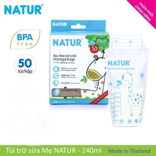 Túi trữ sữa Natur hộp 50 túi