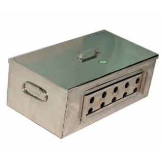 Hộp hấp bằng inox chữ nhật 34x18x12