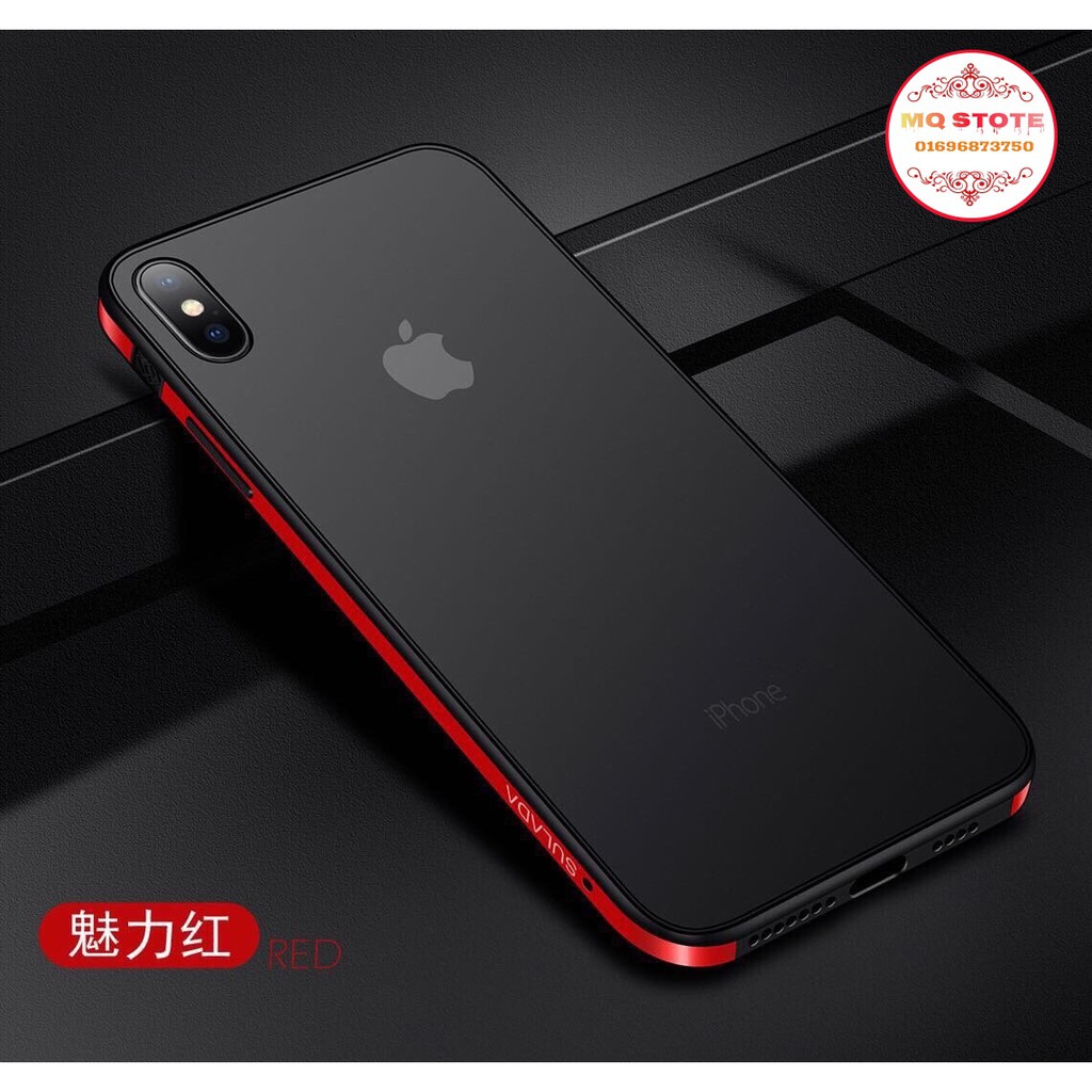 [Freeship toàn quốc từ 50k] IPHONE 6+/7+/8+/X/XS/XS MAX ỐP LƯNG SULADA CHỐNG VÂN TAY TUYỆT ĐỐI