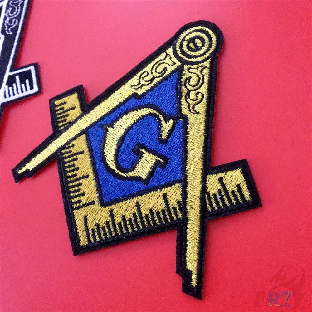 ☸ VSCO：Freemasonry - Free and Accepted Masons Patch ☸ 1Pc Diy Sew on Iron on Badges Patches