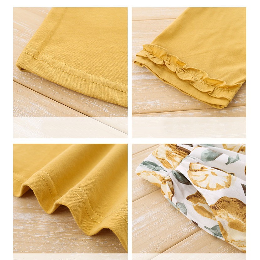 Bộ chanh vàng cotton cao cấp - Micha C9